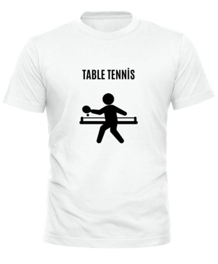 Ping Pong Style Tişört Beyaz -1