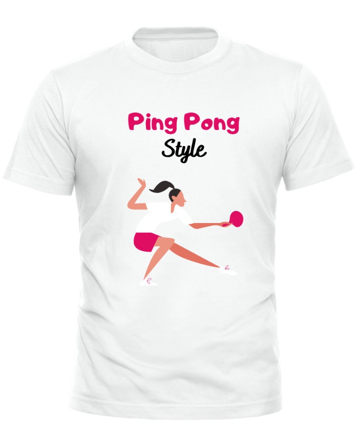Ping Pong Style Tişört Beyaz -2