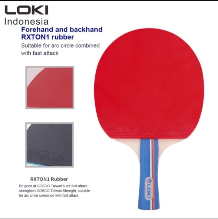 LOKİ WANG HAO İKİLİ RAKET+KILIF+TOP  SET